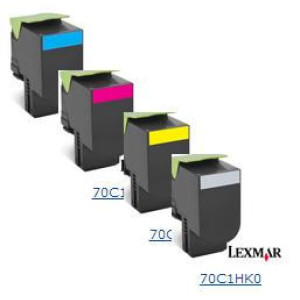 TONER ΣΥΜΒΑΤΟ LEXMARK 70C2HK0 - CS310 / CS410 / CS510 ΓΙΑ 4000 ΣΕΛΙΔΕΣ, BLACK