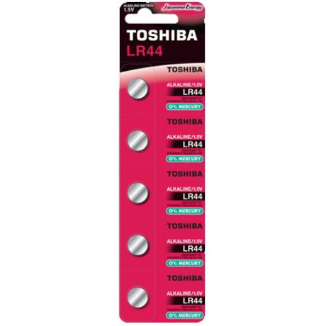 ΜΠΑΤΑΡΙΕΣ TOSHIBA ΑΛΚΑΛΙΚΕΣ LR44