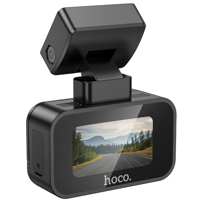 HOCO DV10 VIDEO RECORDER MINI SCREEN DASHCAM, ΜΑΥΡΗ