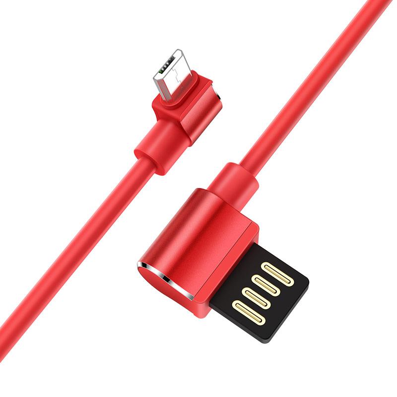 HOCO U37 ΚΑΛΩΔΙΟ MICRO USB ΦΟΡΤΙΣΗΣplusDATA 1.2m, ΜΑΥΡΟ