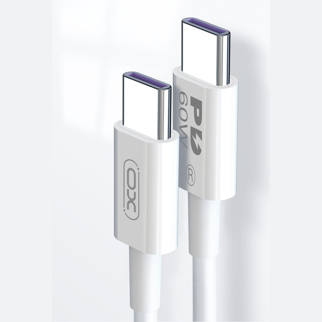 XO NB-Q190A ΚΑΛΩΔΙΟ ΦΟΡΤΙΣΗΣ 60W Charger Cable PD ΣΕ TYPE-C, 1m