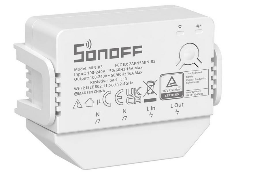 SONOFF ΔΙΚΟΠΤΗΣ WIFI MINIR3, 16A