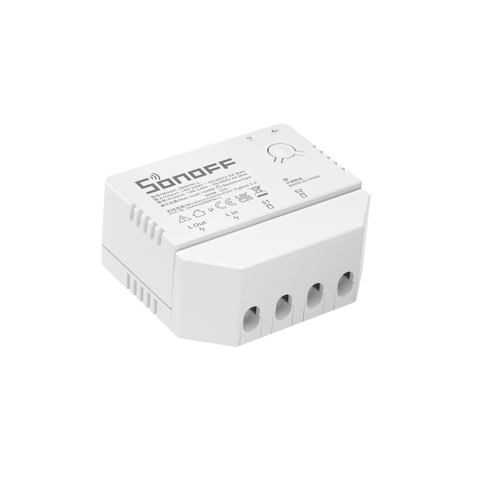 SONOFF SMART ΔΙΑΚΟΠΤΗΣ ΧΩΡΙΣ ΟΥΔΕΤΕΡΟ ZBMINI-L, ZIGBEE