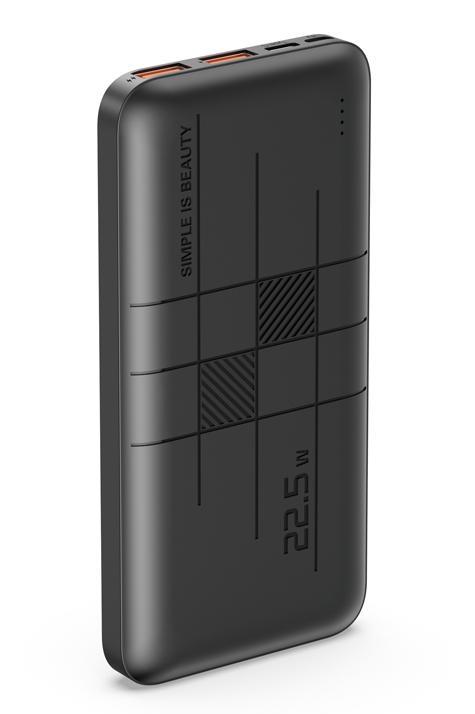 XO PR187 POWERBANK 10000mAh, QC22.5 plus PD20W, ΜΑΥΡΟ