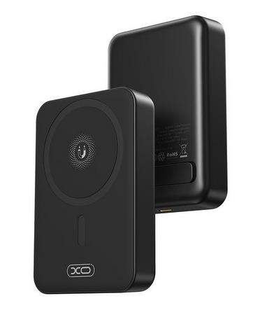 XO PR231 MAG SAFE IPHONE 15W WIRELESSplusPD20W POWERBANK, 10000MAH, ΜΑΥΡΟ