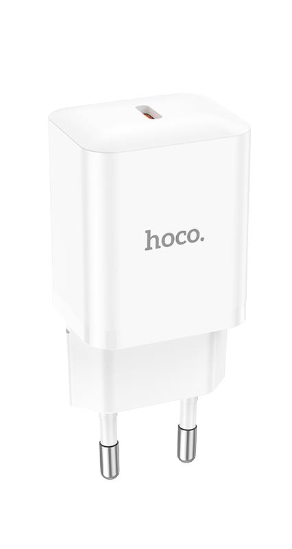 HOCO N27 ΦΟΡΤΙΣΤΗΣ INNOVATIVE, PD20W, 1 ΘΥΡΑ, ΛΕΥΚΟ