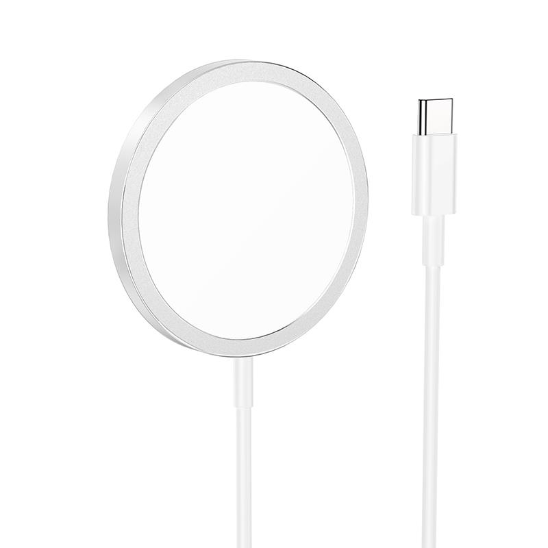 HOCO CW47 ORIGINAL SERIES 15W ΑΣΥΡΜΑΤΟΣ ΦΟΡΤΙΣΤΗΣ MAGSAFE , ΑΣΗΜΙ