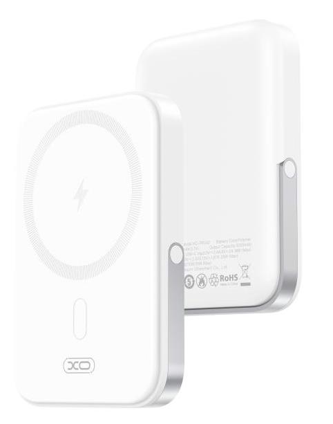 XO PR242 ΑΣΥΡΜΑΤΟ ΜΑΓΝΗΤΙΚΟ POWERBANK 15W , PD20W, 5000mAh , ΛΕΥΚΟ